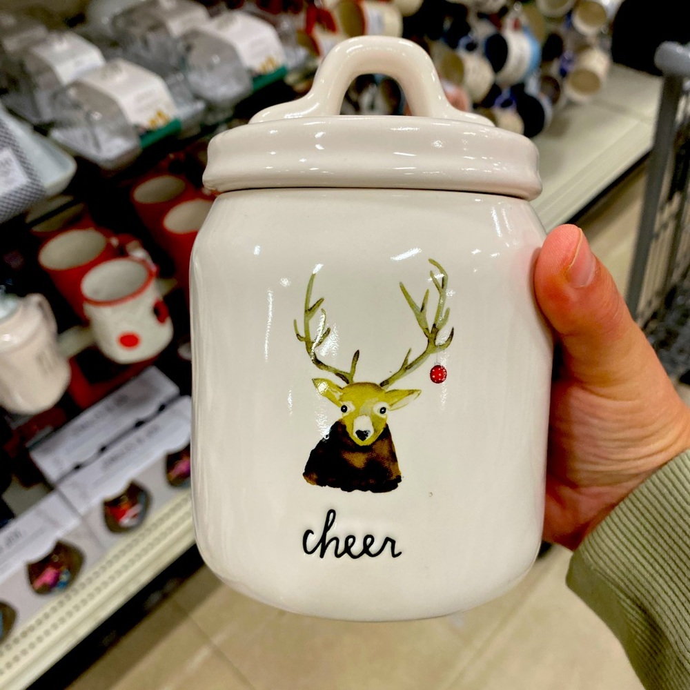New Rae Dunn Cheer small canister